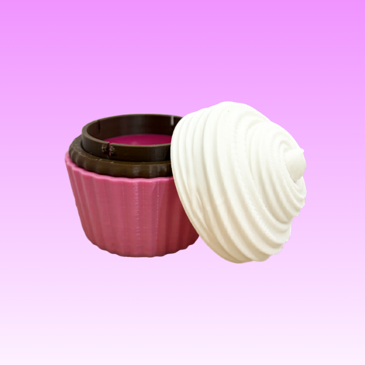 3D Printed Cupcake Containers